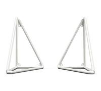Maze Phatagoras Bracket Pair Porcelain White