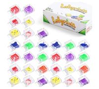 Maze Puzzle, 3D Bead Rolling Toy, 24-Piece Balance Cube Brain Teaser for Sensory Play, Party Prize, Travel, Students, Kids, Adults, Classroom, Home, Office