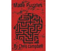 Maze Puzzle Book: 6 x 9 Inch, 40 Pages, Fun Maze puzzle book, for all age's.