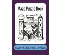 Maze Puzzle Book: Fun mazes | 6x9 inches, 110 pages | 50 Puzzles ... Great for Vacations, Road Trips, Airplanes, and Spare time.