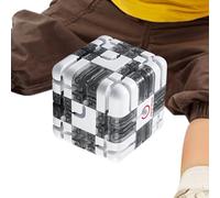 Maze Puzzle Cube - ABS Material Brain Teaser Toy | Compact Size Interactive 3D Maze Game | Fun Skill-Building Challenge For Kids & Adults, Perfect For Travel, Parties, Classrooms & Gift Play