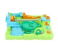 Maze Puzzle Game Educational Interactive Desktop Maze Game with 8 Barriers for Kids and Parents to Improve Logical Thinking Hand Eye Coordination Plastic 33.5 x 27mm