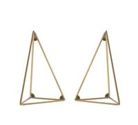 Maze Pythagoras brackets, 2-pack brass