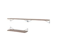 Maze Pythagoras Bundle A shelving system walnut-black