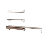 Maze Pythagoras Bundle D shelving system walnut-black