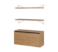 Maze Pythagoras Bundle F shelving system oak-white