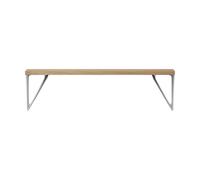 Maze Pythagoras shelf, oak-white, 20x80 cm