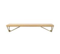 Maze Pythagoras XS shelf oak, brass