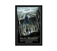 Maze Runner 1 Movie Cast Autographs Canvas Poster Bedroom Decor Sports Landscape Office Room Decor Gift Unframe-style 16x24inch(40x60cm)