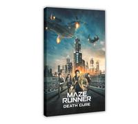Maze Runner The Death Cure (2018) Film Cover Poster Canvas Poster Wall Art Decor Print Picture Paintings for Living Room Bedroom Decoration 08x12inch(20x30cm)