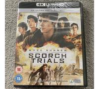 Maze Runner The Scorch Trials 4K UHD [2015] Blu-ray New Sealed