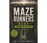 Maze Runners Book - Endurance Edition: Advanced Maze Challenges with Motivational Running Quotes for Focus, Discipline & Mental Toughness