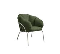 Maze Same Easy Armchair White/ Green