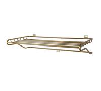 Maze Shoe Shelf Matt Brass