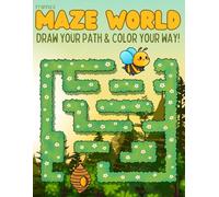 Maze World: Draw Your Path & Color Your Way!