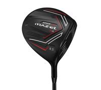 MAZEL Aluminum Golf Driver 9.5°/10.5°,Men’s Driver, 45.5" Graphite Shaft Stiff/Regular, Large Sweet Spot for Forgiveness & Distance (Black A12, Graphite, Stiff, 9.5, Degrees, Right)