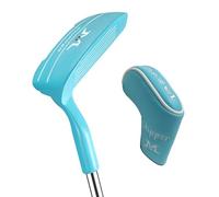 MAZEL Golf Chipper 36/45 Degrees Club with Stainless Steel Shaft and Top Alignment for Improve your Short Game,Fits Golf Beginners (SkyBlue, 45, Degrees, Right)