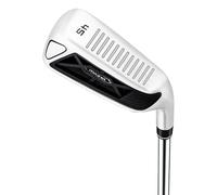 MAZEL Golf Chipper Club 45/55 Degree 35 Inch Right Handed, Upgraded Chipper Wedge for Men Around the Green, Headcover Included (Black, Stainless Steel, Regular, 45, Degrees, Right)