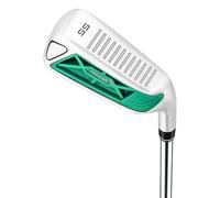 MAZEL Golf Chipper Club 45/55 Degree 35 Inch Right Handed, Upgraded Chipper Wedge for Men Around the Green, Headcover Included (Green, Stainless Steel, Regular, 55, Degrees, Right)