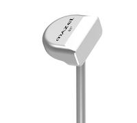 MAZEL Mini Golf Putter 34 In with CNC Milled Face, Premium 431 Stainless Steel Mallet Putter Provides Softer Hand Feel, Improve Putting Accuracy(Silver 01)