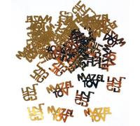 Mazel Tov Table Confetti, Gold