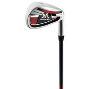 MAZEL WM-X3 Golf Single Iron Club 1,2,3, 4,5,6,7,8,9, P, S,Premium Stainless Steel Shaft, CNC Milled Face for More Spin (Red Graphite Shaft, 7 Iron Flex Regular)