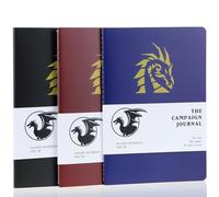 Mazeran Campaign Journal for Dungeons and Dragons 5e - A5 Softcover Notebook - DnD journal, DnD notebook, D&D 5e, Character journal (PACK OF 3)