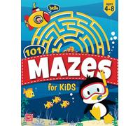 Mazes For Kids Ages 4-8: Maze Activity Workbook for Children with Games, Puzzles and Problem-Solving