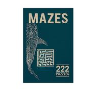 Mazes: Mazes Activity Book including fun facts about the Ocean and more, 6x9 inches, 222 puzzles, Gift for All Ages, Gift for vacations, stress relief