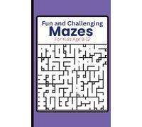 Mazes Puzzle book for kids: A Travel-Friendly Puzzle Book for Smart Kids | Compact 5x8 Size with Brain-Boosting Adventures