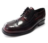 Mazeys Mens Ikon Original Krombie Brogue Shoes (Oxblood, UK_Footwear_Size_System, Adult, Men, Numeric, Medium, Numeric_10)