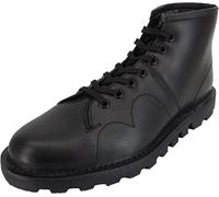 Mazeys Mens Monkey Boots (7 UK, Black, numeric_7)