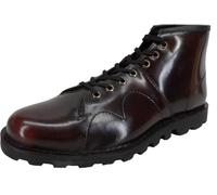 Mazeys Mens Monkey Boots (Bordeaux, UK Footwear Size System, Adult, Men, Numeric, Medium, 8)
