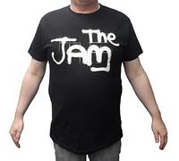 Mazeys Mens Offical The Jam T Shirts (XX Large, Black Wall)
