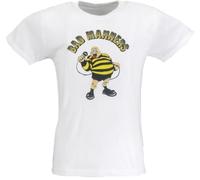 Mazeys Mens Official Bad Manners T Shirts