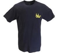 Mazeys Mens Official Blur T Shirts (UK, Alpha, XL, Regular, Regular, Parklife Navy)