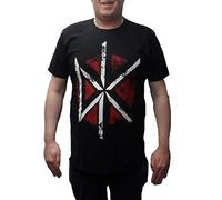 Mazeys Mens Official Dead Kennedys T Shirts (XX Large, Logo with Back Print)