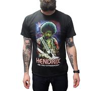 Mazeys Mens Official Jimi Hendrix T Shirts (Medium, Cosmic)