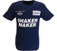 Mazeys Mens Official Oasis T Shirt… (UK, Alpha, XL, Regular, Regular, Shakermaker Track List)