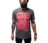 Mazeys Mens Official Sex Pistols T Shirts (Large, Rotten Day)