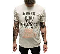 Mazeys Mens Official Sex Pistols T Shirts (X Large, NMTB Distressed)