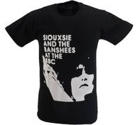 Mazeys Mens Official Siouxsie and The Banshees T Shirts (UK, Alpha, S, Regular, Regular, BBC)