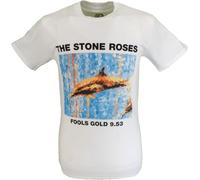 Mazeys Mens Official Stone Roses T Shirt… (UK, Alpha, XL, Regular, Regular, Fools Gold)