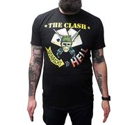 Mazeys Mens Official The Clash T Shirts… (Small, Straight to Hell Single)