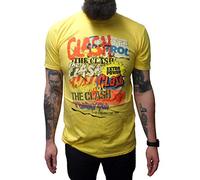 Mazeys Mens Official The Clash T Shirts… (XX Large, Singles Collage Text)
