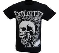 Mazeys Mens Official The Exploited T Shirts (UK, Alpha, S, Regular, Regular, Mohican Skull)