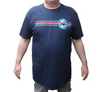 Mazeys Mens Official The Jam T Shirts (Medium, Navy)