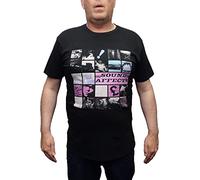 Mazeys Mens Official The Jam T Shirts (X Large, Sound Effects Black)