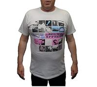 Mazeys Mens Official The Jam T Shirts (X Large, Sound Effects White)