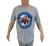 Mazeys Mens Official The Jam T Shirts (XX Large, Grey)